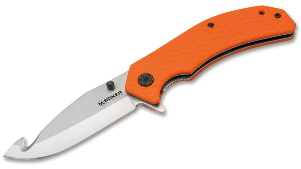 Boker SAR Tec Folder Assisted Opening Folding Knife, 3.31in, 7Cr17MoV, G10 Orange Handle, 01SC087