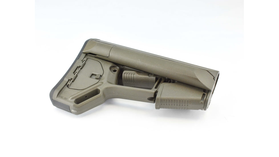 Magpul Industries ACS Rifle Stock w/Storage, Fits AR-15/M-16, Mil-Spec, OD Green, MPIMAG370OD