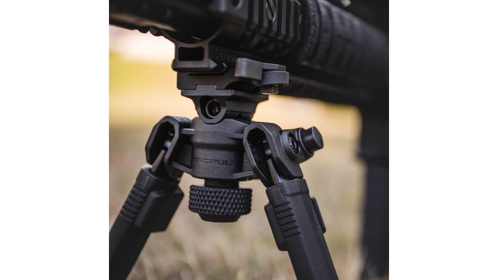 Magpul Industries Bipod for A.R.M.S. 17S, Black, MAG951-BLK