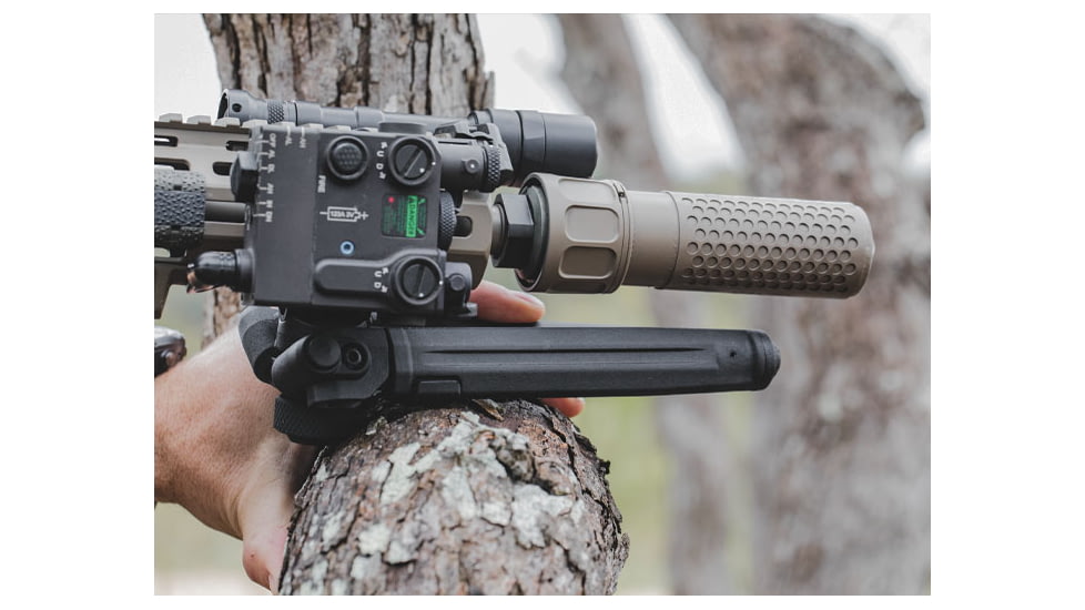 Magpul Industries Bipod for A.R.M.S. 17S, Black, MAG951-BLK