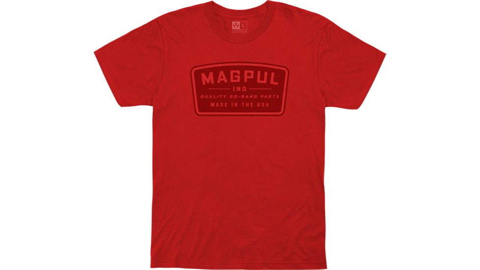 Magpul Industries Go Bang Parts Cotton T-Shirt, Red, 3XL, MAG1111-610-3XL