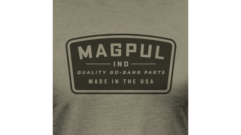 Magpul Industries Go Bang Parts Patch CVC Graphic T-Shirt - Men's, Olive Drab Green, 2XL, MAG1526-316-2XL