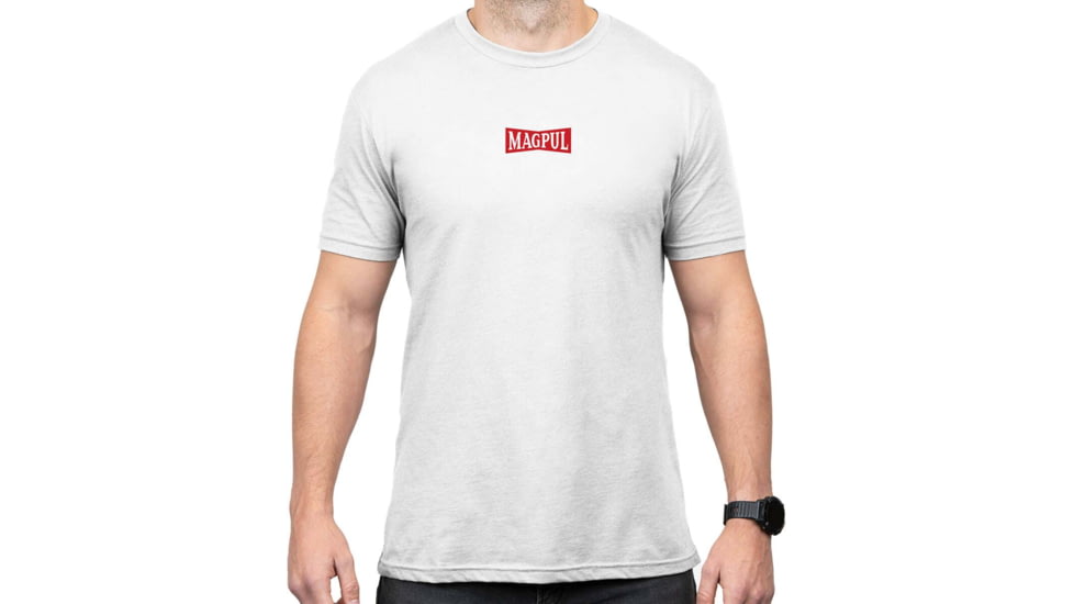 Magpul Industries Hot &amp; Fresh T-Shirt - Mens, White, Short Sleeve, 2XL, MAG12701002X
