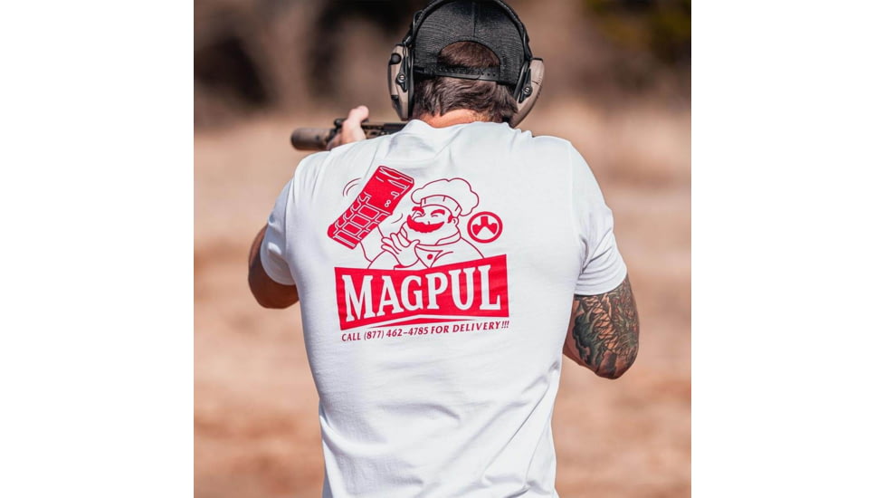 Magpul Industries Hot &amp; Fresh T-Shirt - Mens, White, Short Sleeve, 2XL, MAG12701002X