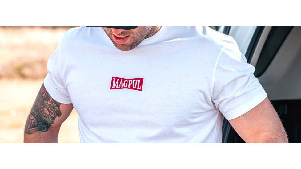 Magpul Industries Hot &amp; Fresh T-Shirt - Mens, White, Short Sleeve, 2XL, MAG12701002X