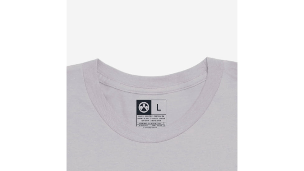 Magpul MAG1117-041-XL Hula Girl CVC Stone Gray Heather Cotton/Polyester Short S