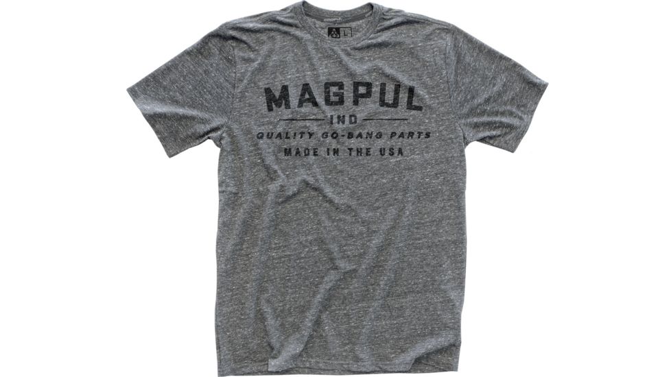 Magpul Industries Megablend Go Bang T-Shirt, Heather, Medium MP MAG664-011-M