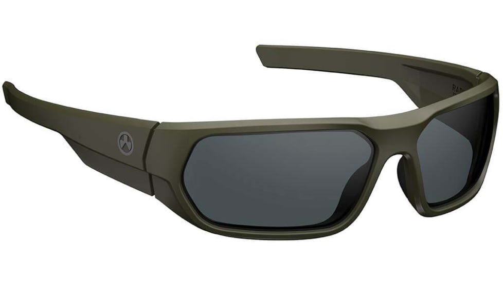 Magpul Industries Radius, Olive Drab Green Frame, Gray Lenses, Polarized, MAG1145-1-315-1100