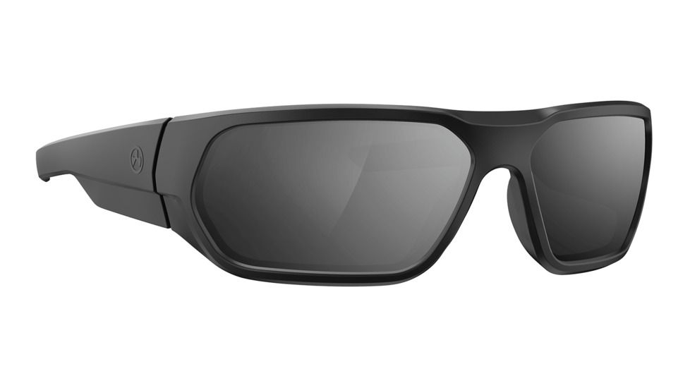 Magpul Industries Radius Sunglasses - Mens, Matte Black Frame, Gray/Silver Mirror MPIMAG1043-065