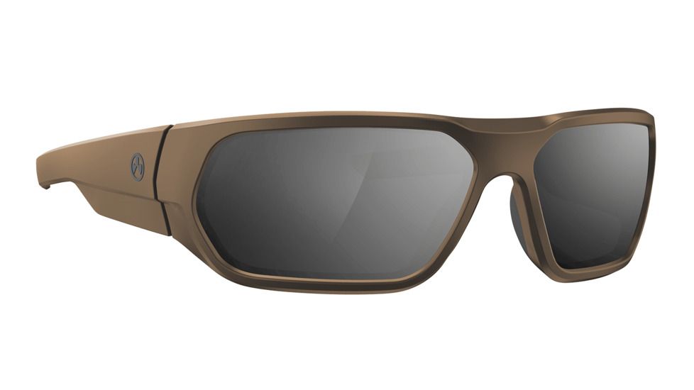 Magpul Industries Radius Sunglasses - Mens, Flat Dark Earth Frame, Gray/Silver Mirror MPIMAG1043-070