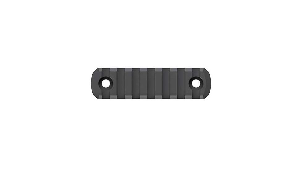 Magpul Industries Rail Section, Fits M-LOK Hand Guard, Aluminum, 7 Slots, Black MPIMAG582