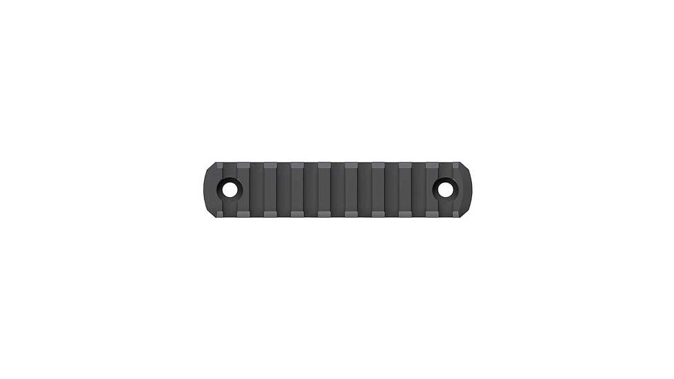 Magpul Industries Rail Section, Fits M-LOK Hand Guard, Aluminum, 9 Slots, Black MPIMAG583