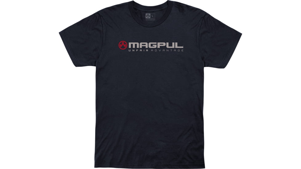 Magpul Industries Unfair Advantage Cotton T-Shirt, Navy, XL, MAG1114-410-XL