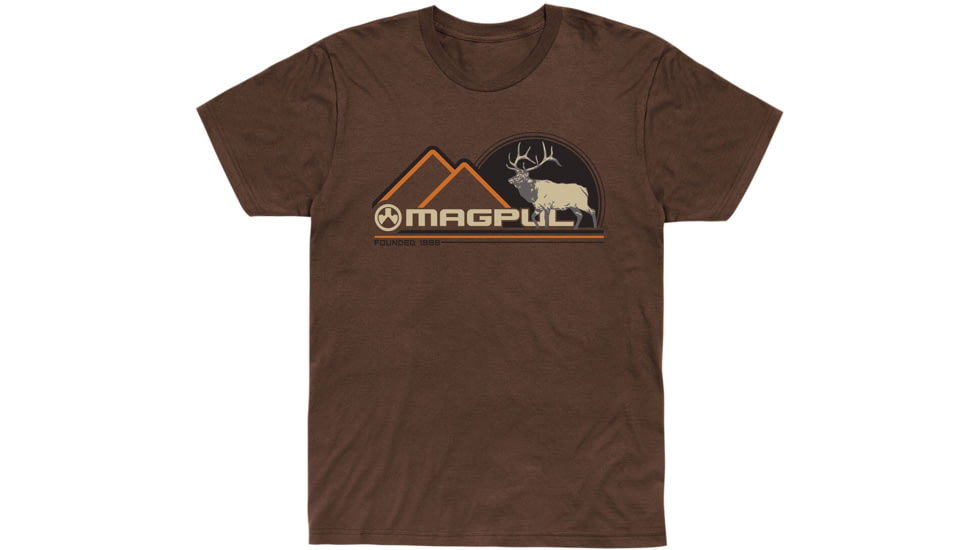Magpul Industries Wapiti Short Sleeve Shirt - Mens, Brown Heather, Small, MAG1234-203-S