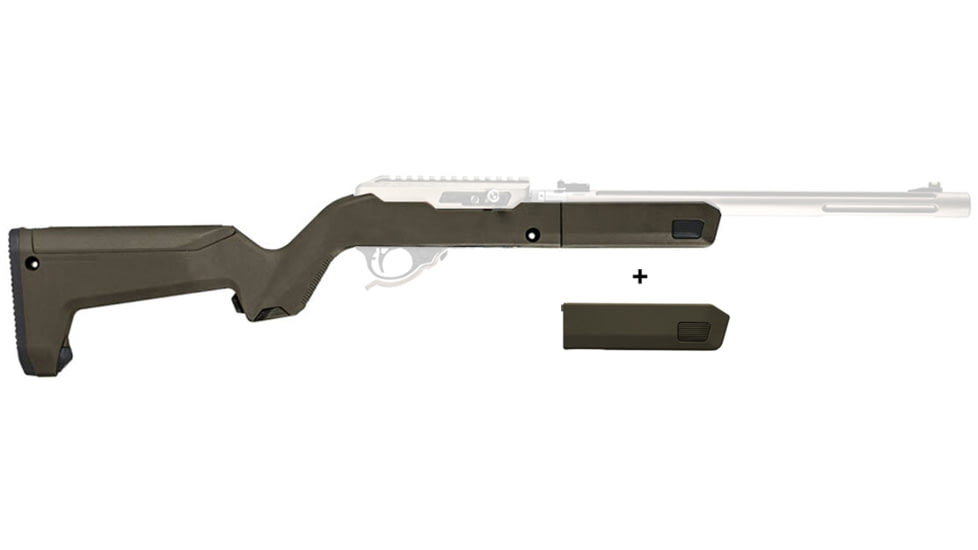 Magpul Industries X-22 Backpacker Stock - Ruger 10/22 Takedown w/ Extra Forend