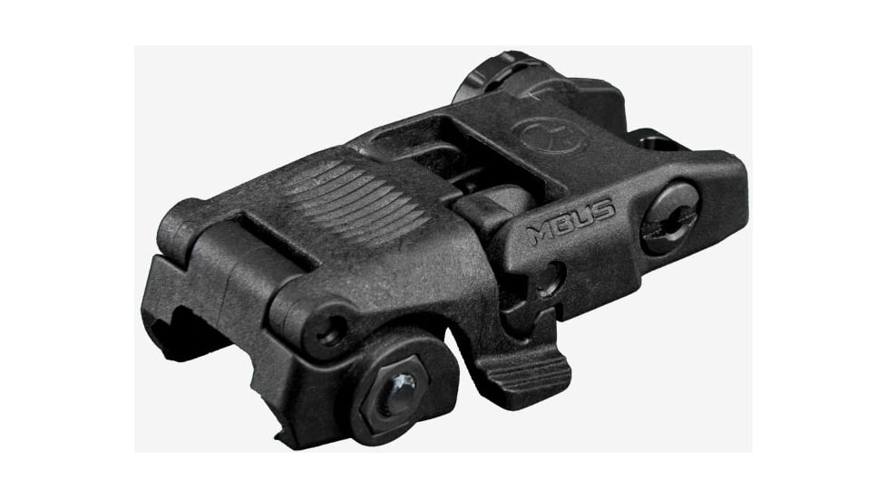 Magpul MBUS Rear Flip-Up Back Up Sight Gen 2, Black MAG248BLK