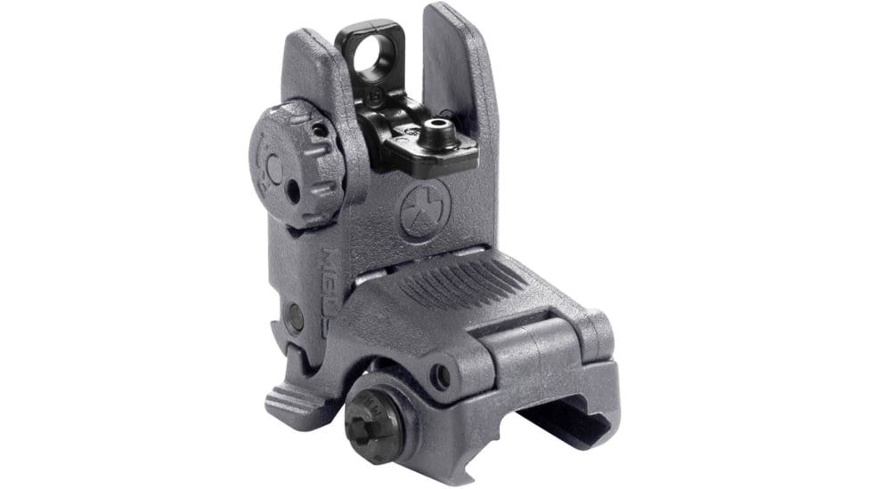 Magpul MBUS Rear Flip-Up Back Up Sight Gen 2, Fits Picatinny, Grey MAG248GRY