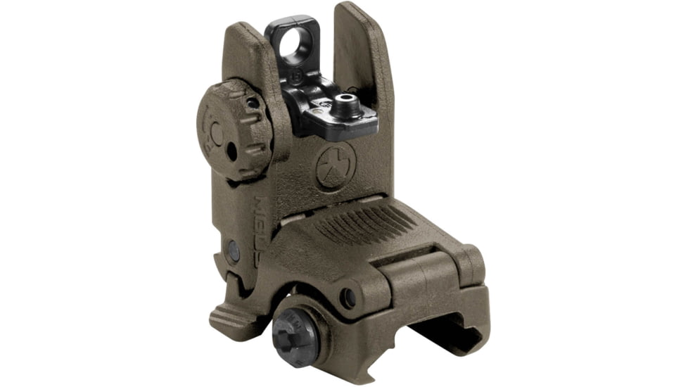 Magpul MBUS Rear Flip-Up Back Up Sight Gen 2, OD Green MAG248OD