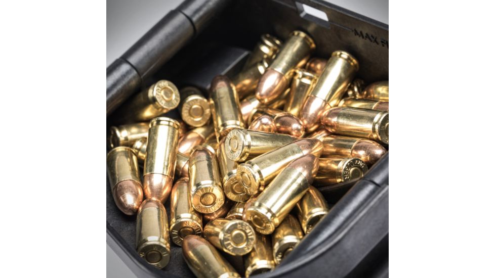 MagPump Pro Magazine Loader, 9mm Luger, 50 Round Hopper, Black, MP-9MMPRO