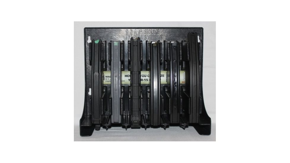 MagStorage Solutions AR-15 Magazine Organizer, Black, AR15