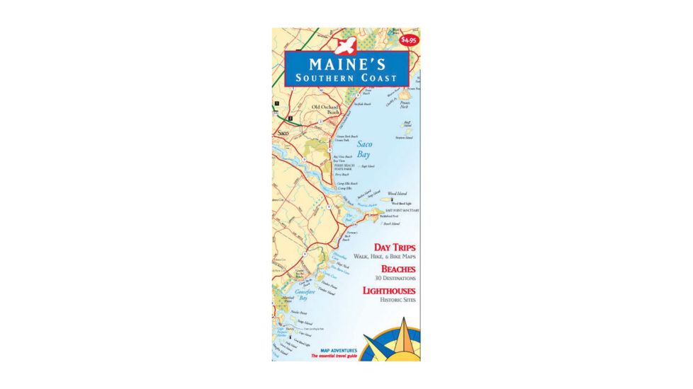 Maine Southern Coast, Map Adventures, Publisher - Map Adventures