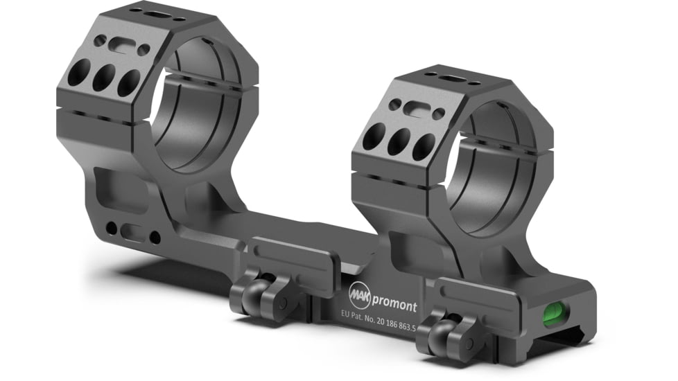 MAK Optics Makpromont Offset Rifle Scope Mount for Pic w/ QD-lever, 30mm, 23mm Height, Straight 0 MOA, 53502-30238