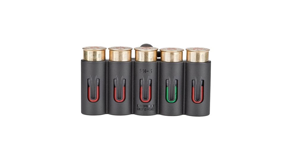 FAB Defense QR Picatinny Shotgun Shell Holder, 12 Ga., Black, FX-SH5