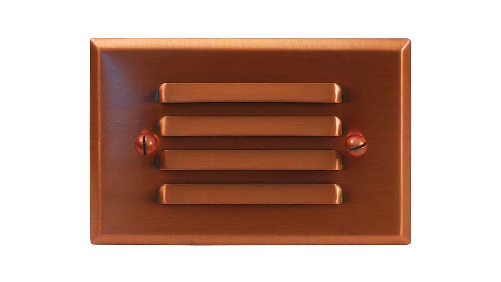 Malibu LED Low Voltage Real Copper Half Brick Deck Light 8421-2401-01