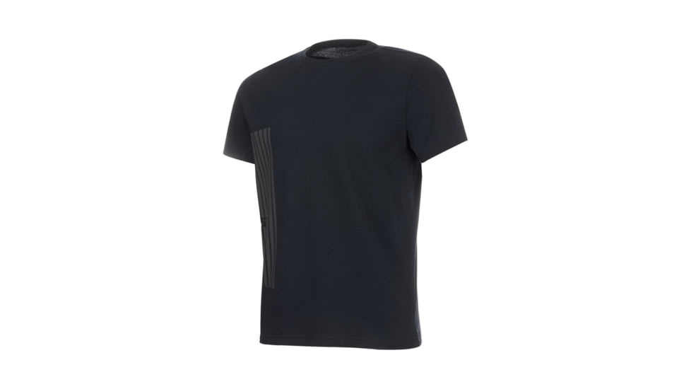 Mammut 3379 T-Shirt - Mens, Black, Extra Large, 1017-01400-0001-116