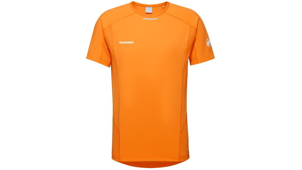 Mammut Aenergy FL T-Shirt - Mens, Tangerine/Dark Tangerine, Large, 1017-05000-2261-115