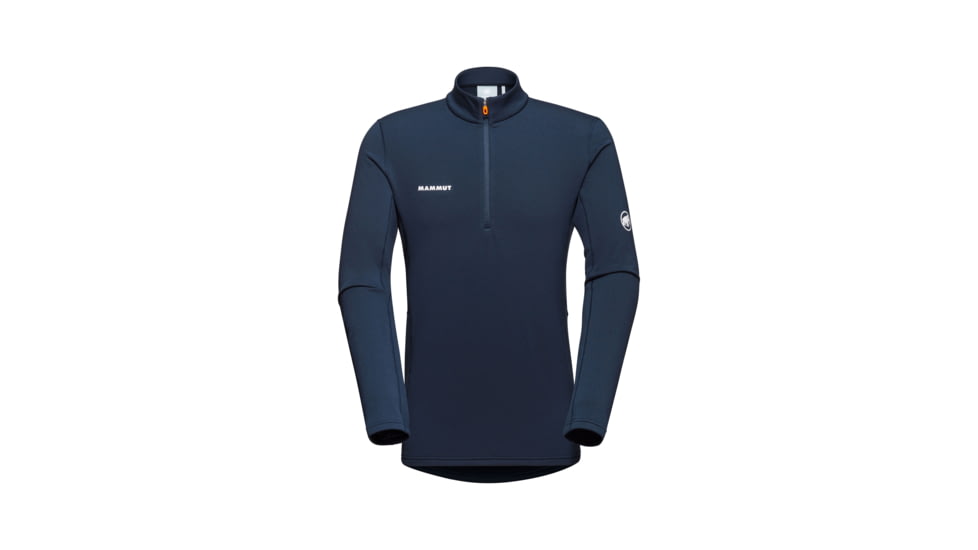 Mammut Aenergy ML Half Zip Pull Top - Mens, Marine, M, 1016-01100-5118-114