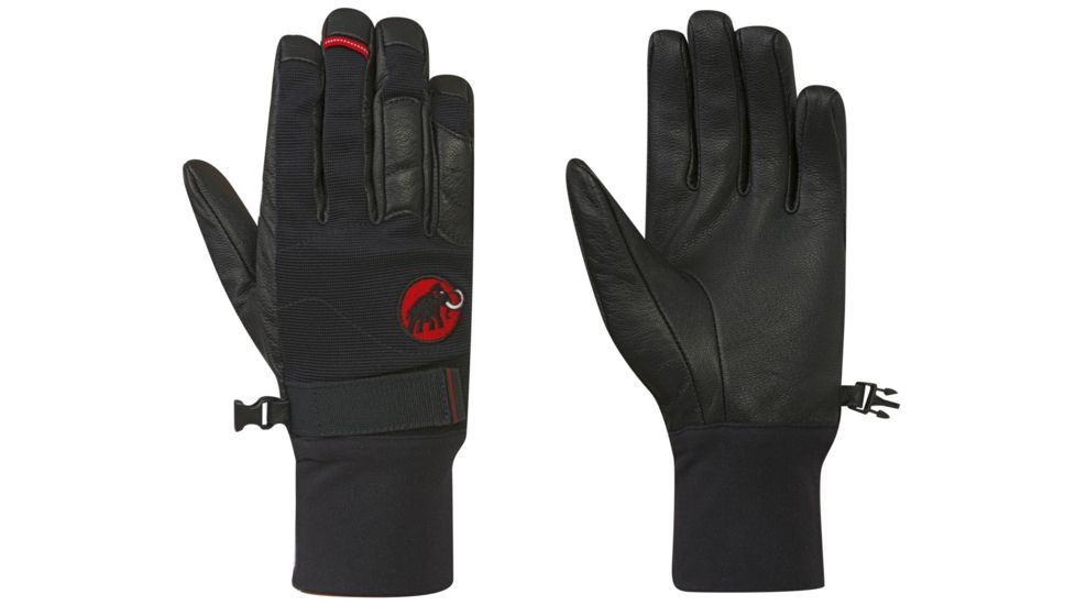 Mammut Climb Glove - Men's-Black-12