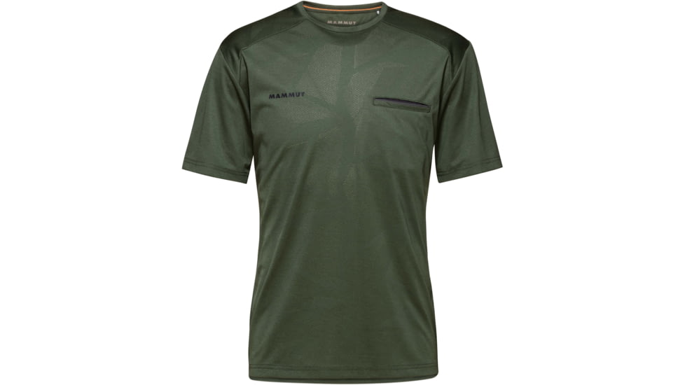 Mammut Crashiano T-Shirt - Mens, Woods Melange, Medium, 1017-01720-40141-114
