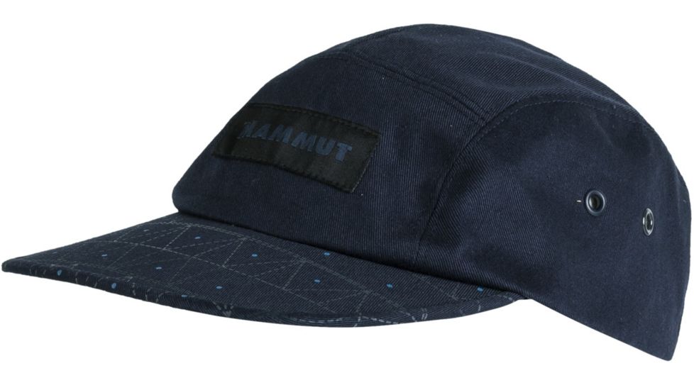 Mammut Logo Cap - Men's-Marine-Large
