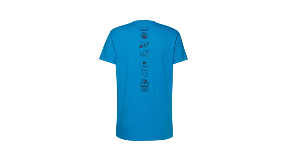 Mammut Massone Emblems T-Shirt - Mens, Glacier Blue, S, 1017-05202-50589-113