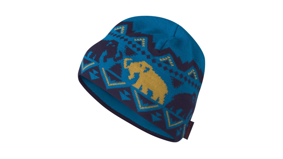 Mammut Merino Beanie-One Size-Dark Cyan/Dark Indigo