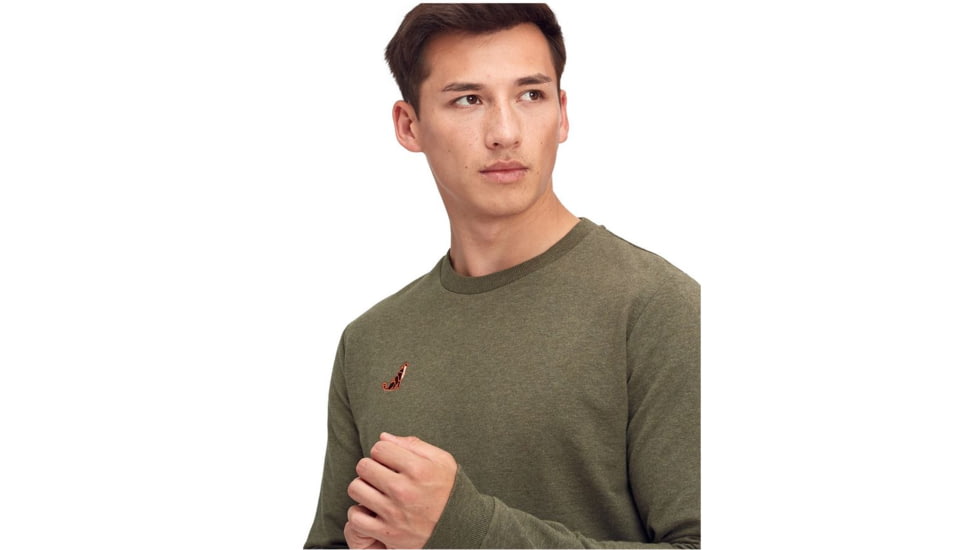 Mammut ML Pull - Men's, Iguana Melange Wolf, Small, 1014-01532-40149-113