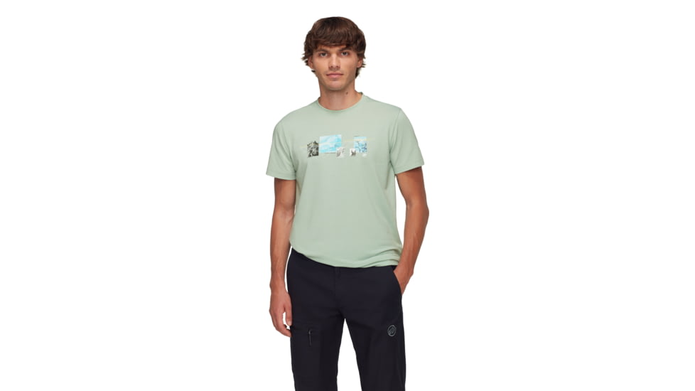 Mammut Mountain T-Shirt 3308m - Mens, Silver Sage, XL, 1017-06490-1288-116