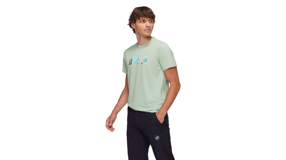 Mammut Mountain T-Shirt 3308m - Mens, Silver Sage, XL, 1017-06490-1288-116