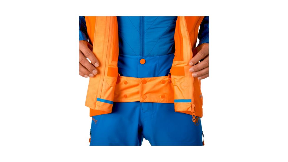 Mammut Nordwand Pro Hard Shell Hooded Jacket - Men's, Sunrise/ Ice, XXL, 1010-13950-2016-117