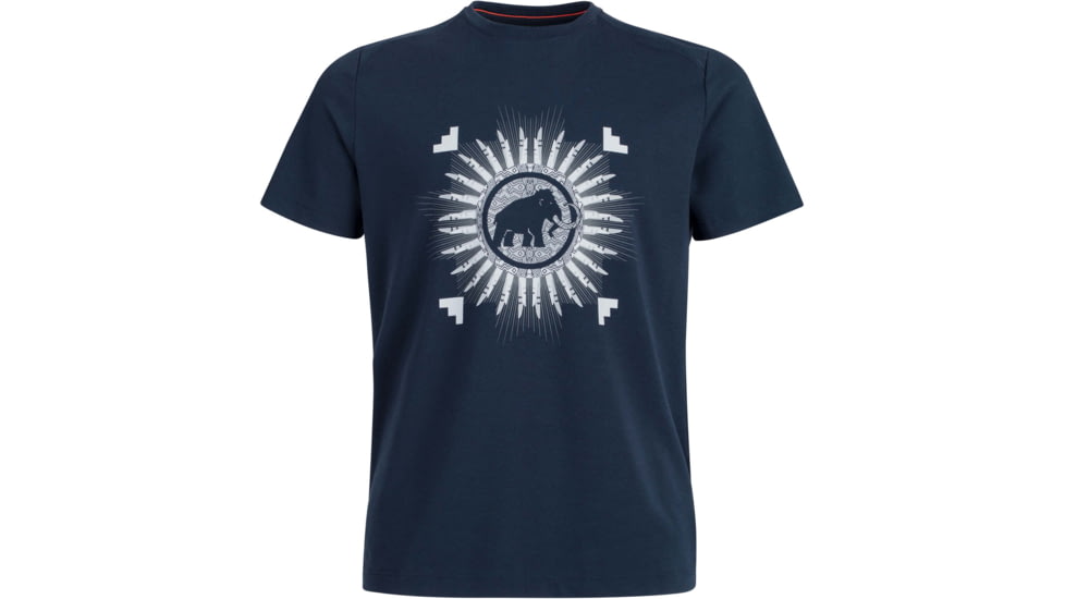 Mammut Trovat T-Shirt - Men's, Large, Marine Prt1, 1017-09863-50364-115