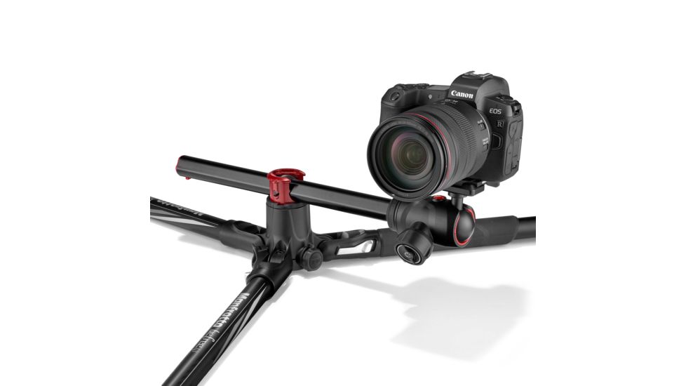 Manfrotto Befree GT XPRO Aluminum Travel Tripod, Black, Medium, MKBFRA4GTXP-BUS