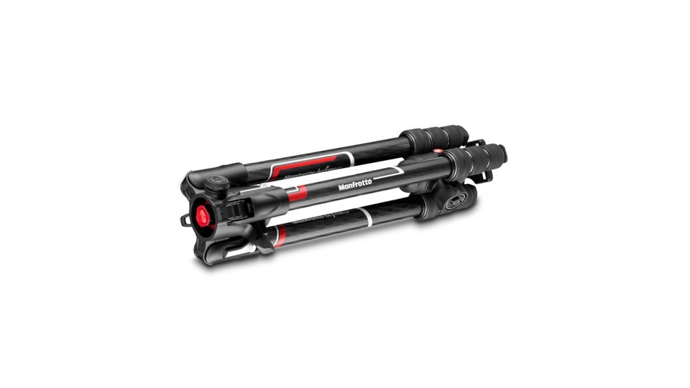 Manfrotto Befree GT XPRO Carbon Fiber Travel Tripod, Black, Medium, MKBFRC4GTXP-BUS