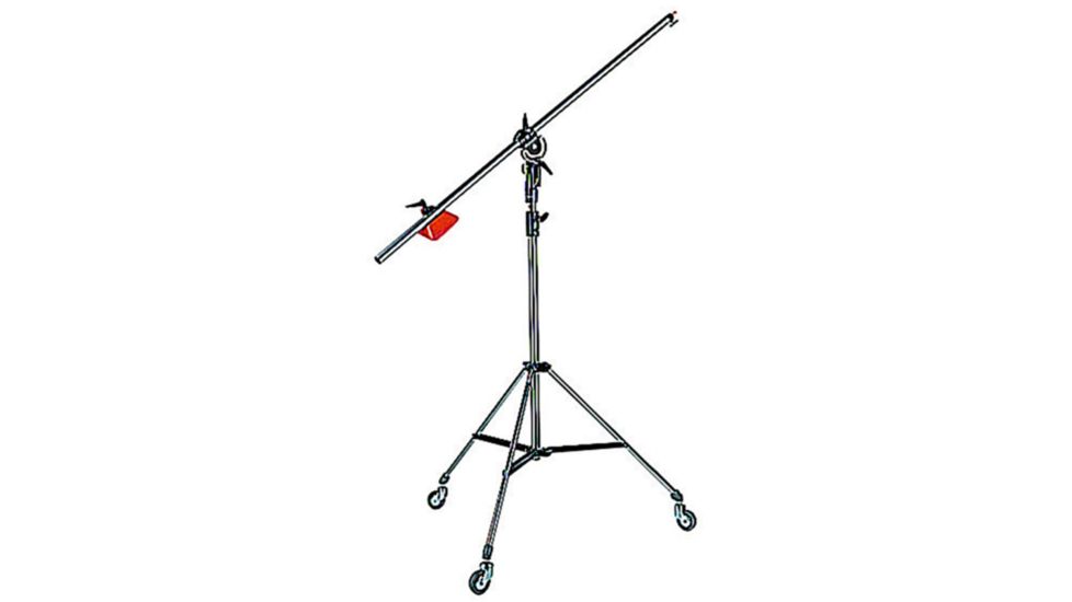 Manfrotto Bogen Heavy Duty Black Light Boom, Incl.008bu Stand W/casters 085BS