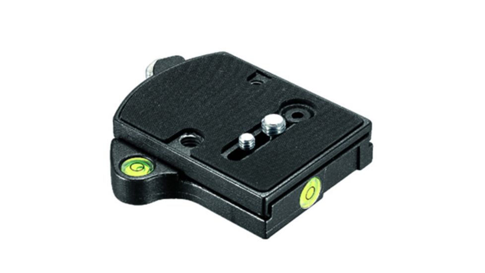 Manfrotto Bogen Rc4 Low Profile Rect. Rapid Connect Adapter W/410pl Plate 394
