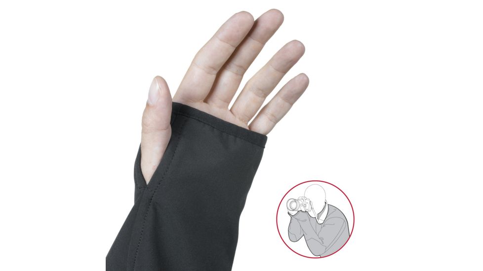 Manfrotto Male Lino Pro Soft Shell Thumb Holes