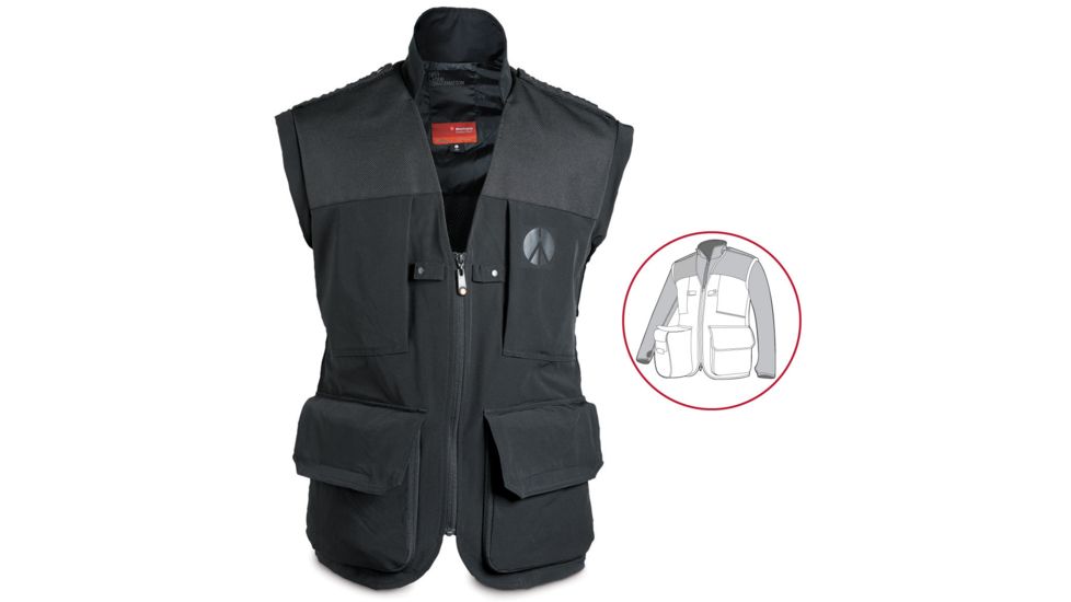 Male Lino Pro Soft Shell Use w/Photo Vest As Thermal Protection