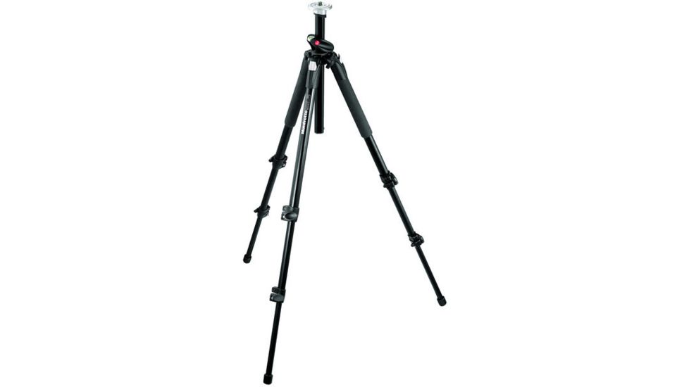 Manfrotto Bogen 190XPROB Black Alum. Tripod W/new Horizontal Center Column 190XPROB
