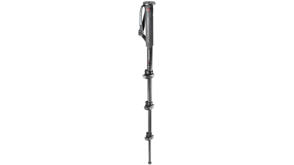 Manfrotto Xpro Monopod Prime Carbon Fiber 4 Section MMXPROC4US