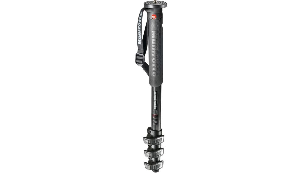 Manfrotto Xpro Monopod Prime Carbon Fiber 4 Section MMXPROC4US